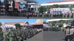 Polres Bitung Gelar Gladi Upacara Hari Bhayangkara ke-79