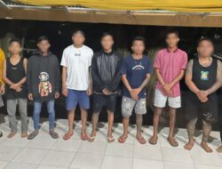 Gerak cepat Polres Bitung, amankan 14 terduga Pelaku Perkelahian antar kelompok.