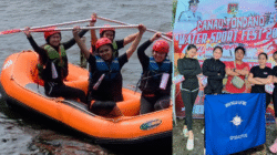 HIMPASUS Tunjukkan Eksistensi di Turnamen Arung Jeram Danau Tondano Water Sport Fest 2025