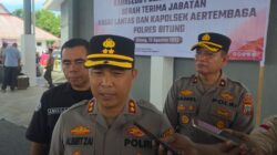 Polres Bitung Gelar Sertijab Kabag Logistik, Kasat Lantas Dan Kapolsek Aertembaga