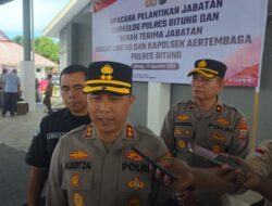 Polres Bitung Gelar Sertijab Kabag Logistik, Kasat Lantas Dan Kapolsek Aertembaga