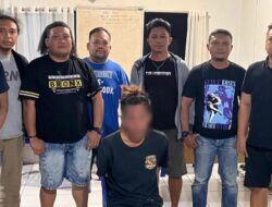 Tim Resmob Polres Bitung Amankan Residivis Pencurian dan Penggelapan di Polres Kotamobagu