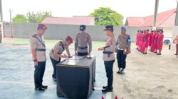 Tiga Pejabat Polres Bitung Bergeser, Kapolres Pimpin Upacara Pelantikan Sertijab