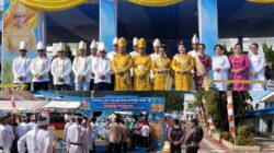 Upacara Adat Tulude Berjalan Aman, Polres Bitung Turunkan Puluhan Personel Pengamanan