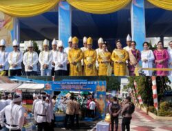 Upacara Adat Tulude Berjalan Aman, Polres Bitung Turunkan Puluhan Personel Pengamanan