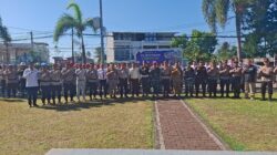 Waka Polres Bitung Pimpin Apel Gelar Pasukan Operasi Keselamatan Samrat 2026