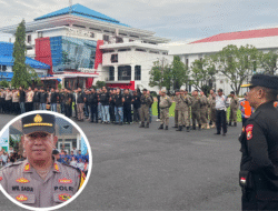 Polres Bitung Gelar Apel Pasukan, Perkuat Sinergi Pengamanan Takbiran dan Sholat Idul Adha 1447 H