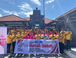 Polres Bitung Untuk Masyarakat: Pimpin Bhakti Religi di Empat Rumah Ibadah